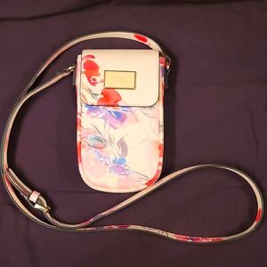 Guess Floral mini crossbody bag